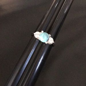 Silver Ring with stones